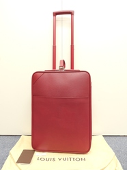 ルイヴィトン ペガス55 M23028 エピ/ピンク 旅行用キャリーバッグ トラベル トロリー@SR1123