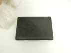 エルメス カルヴィデュオ シェーブルレザー 黒 コンパクトウォレット ミニサイフ@Z