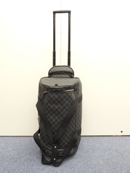 ルイヴィトン ネオエオール55 N23000 ダミエグラフィット 旅行用キャリーバッグ 美品@SR1154