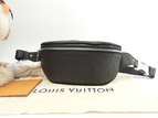 ルイヴィトン バムバッグ N40298 ダミエアンフィニ黒 ボディバッグ ベルトバッグ 極美品@CA4189<BR>